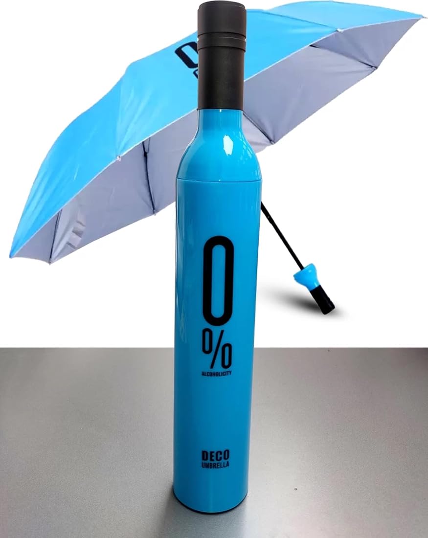 Double Layer Umbrella with Bottle Cover (Assorted, Pack of 1)