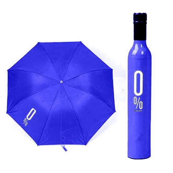 Double Layer Umbrella with Bottle Cover (Assorted, Pack of 1)